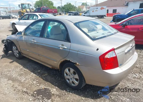 2006 Kia Spectra Ex/Lx/Sx from USA, damaged, VIN KNAFE122665313854